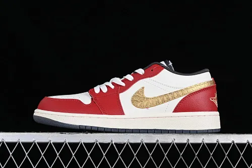 All categories Air Jordan Jordan series basketball shoes Air Jordan 1 Low Z version Jordan 1 Low "Year of the Dragon" AJ1 Joe 1 Year of the Dragon limited cultural and leisure sneakers FJ5735-100